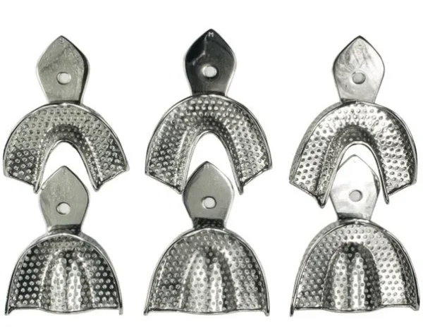 KIT CUBETAS DE ACERO IMPRESION TRAYS