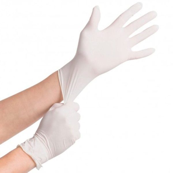 GUANTES DE LATEX Caja x 100 und.